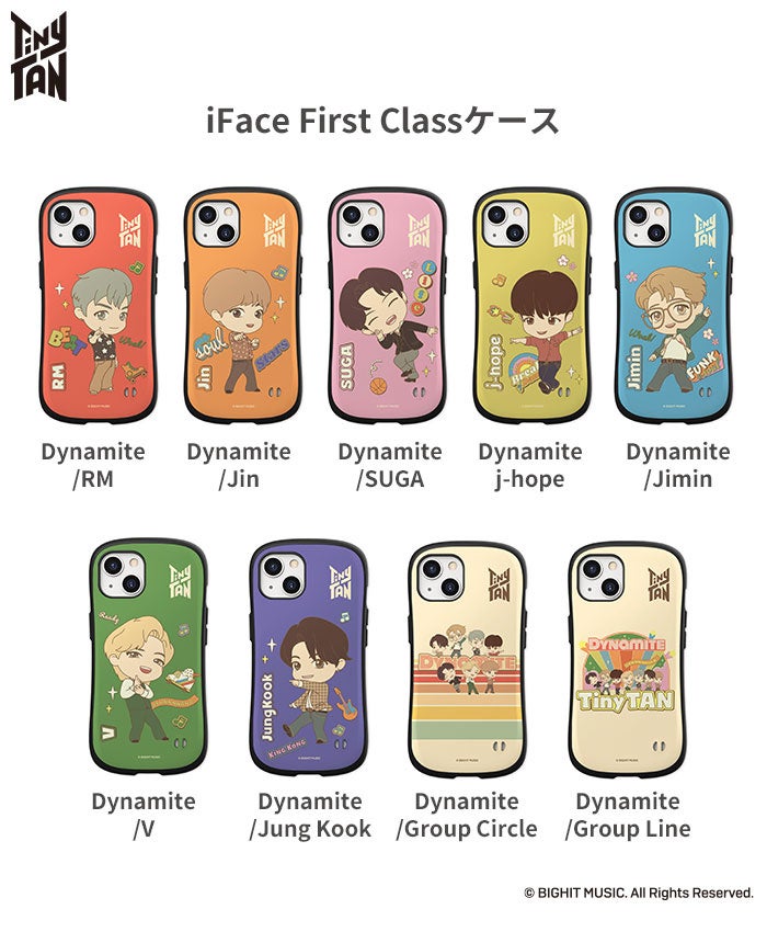 BTS のキャラクター「TinyTAN」とモバイルアクセサリー「iFace」の