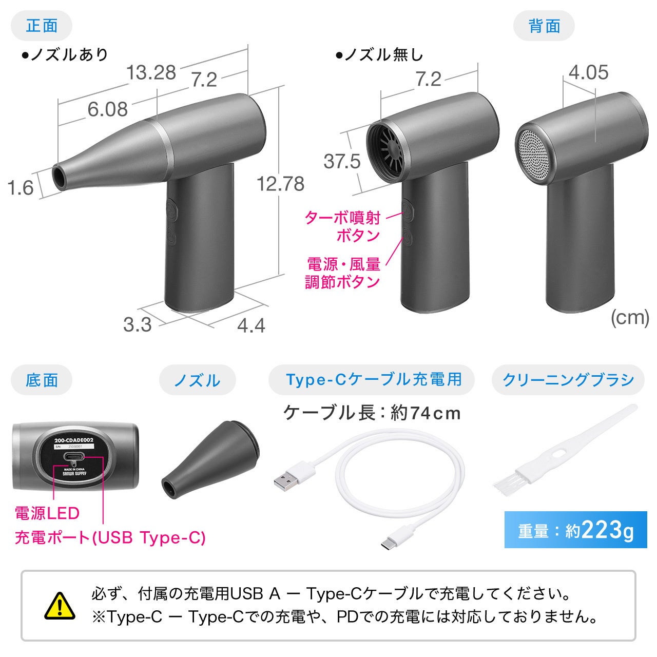コンパクトで軽量！風速が4段階で調節でき、収納力やコスパに優れた