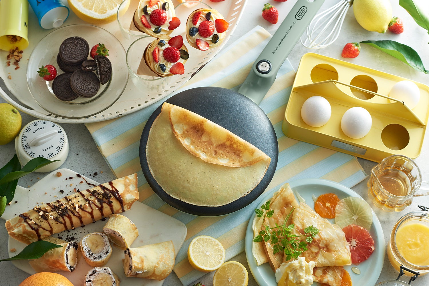 本格的なクレープ作りがおうちで簡単に楽しめる！「Toffy クレープ