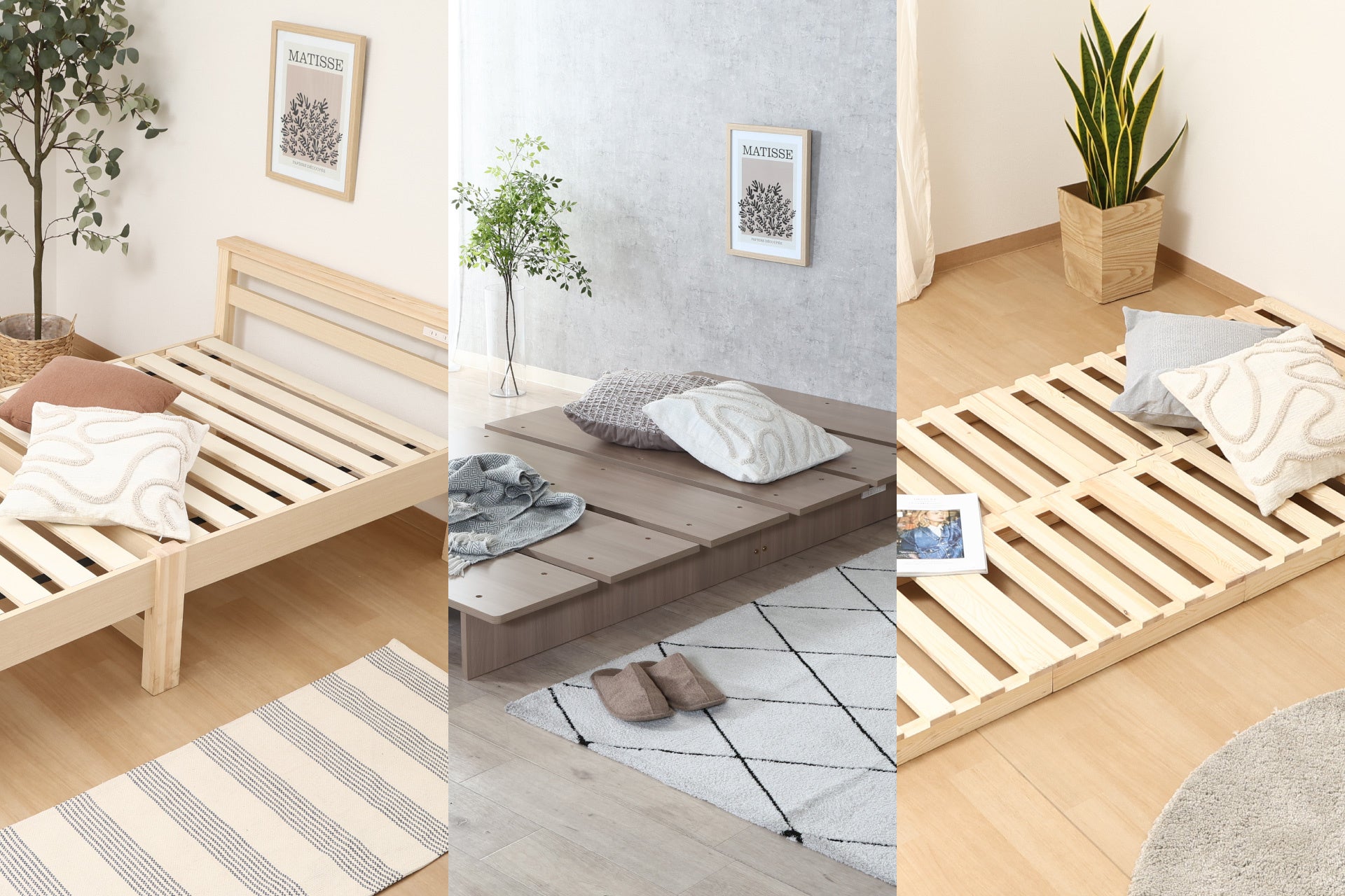 ニュースリリース】不二貿易 一人暮らし向け木製ベッド3系列を投入