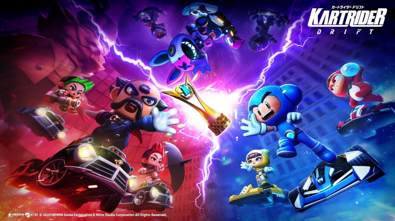 カートライダー ドリフト』でシーズン5「Moonlight Race」が開幕