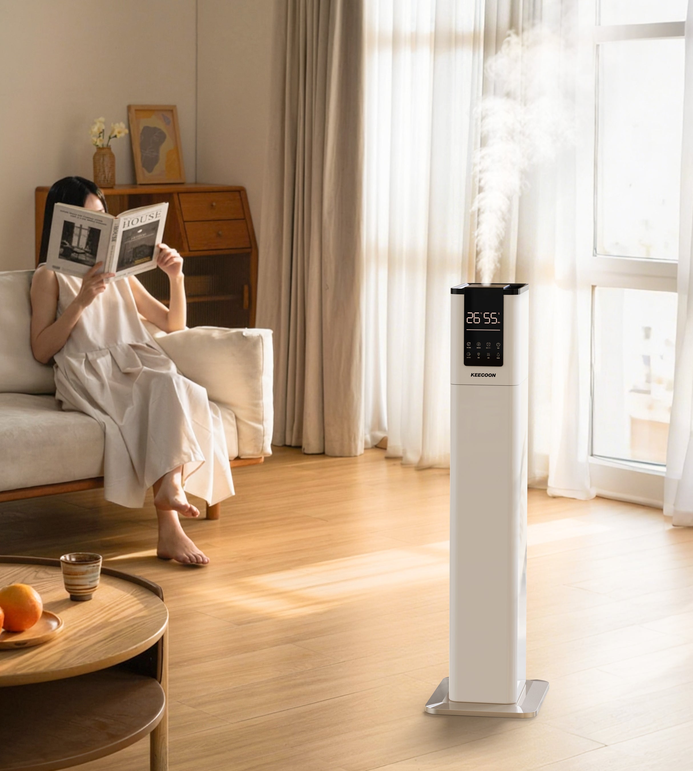 KEECOON 大容量タワー式加湿器シリーズ 好評発売中! | テークオフ株式