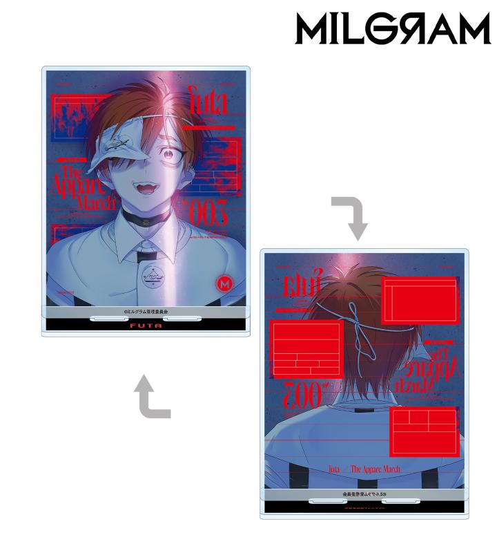 MILGRAM -ミルグラム-』のMILGRAM 第三審シングル フータ『天晴行進曲