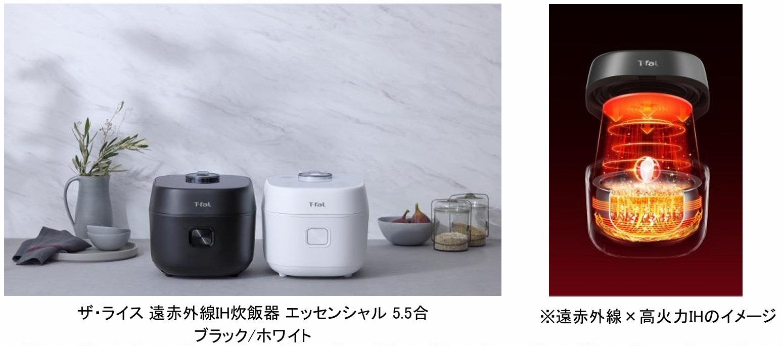 独自技術「遠赤外線×高火力IH」で際立つ粒立ち・ハリ・甘み