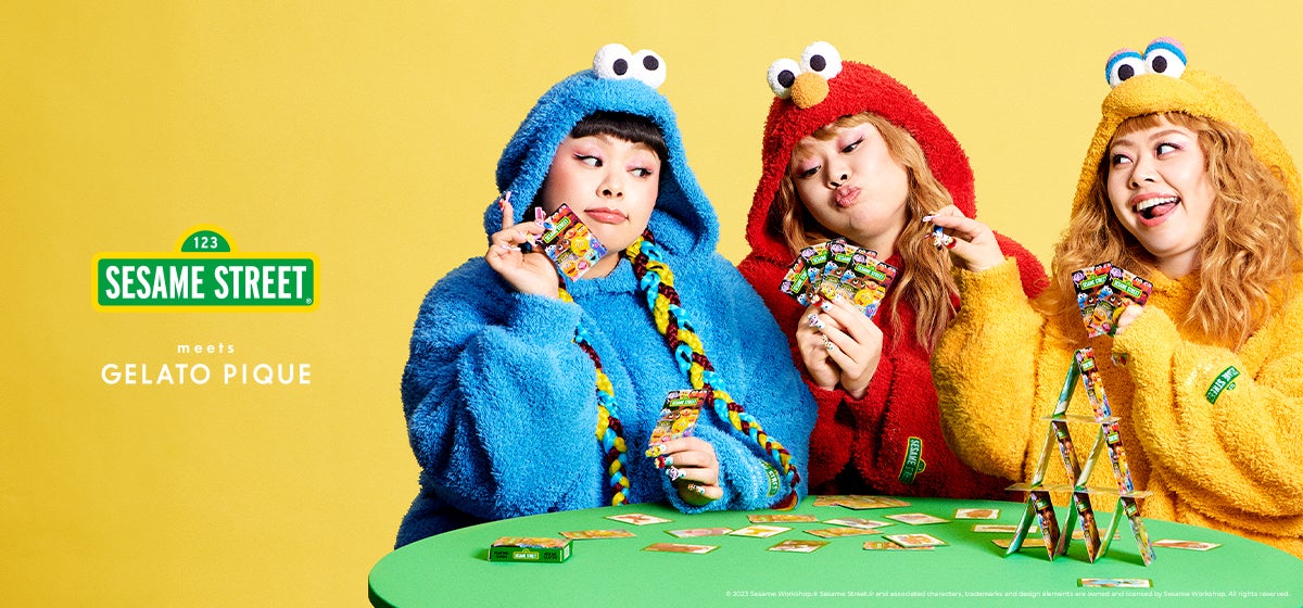 gelato pique(ジェラート ピケ)」世界的人気を誇る「セサミストリート