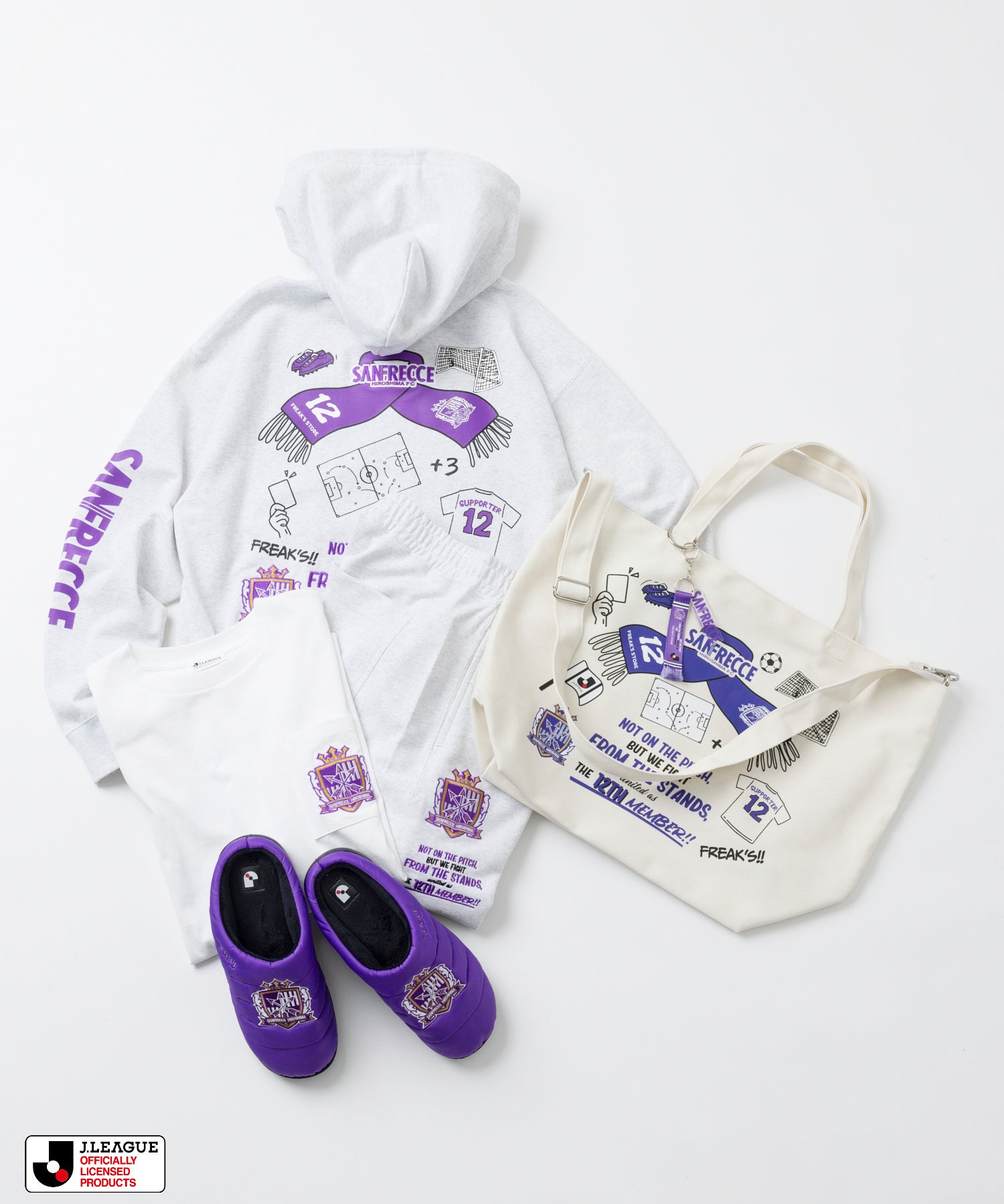 J.LEAGUE×FREAK'S STORE」「J.LEAGUE×SUBU」、J1全20クラブ＆Jリーグ