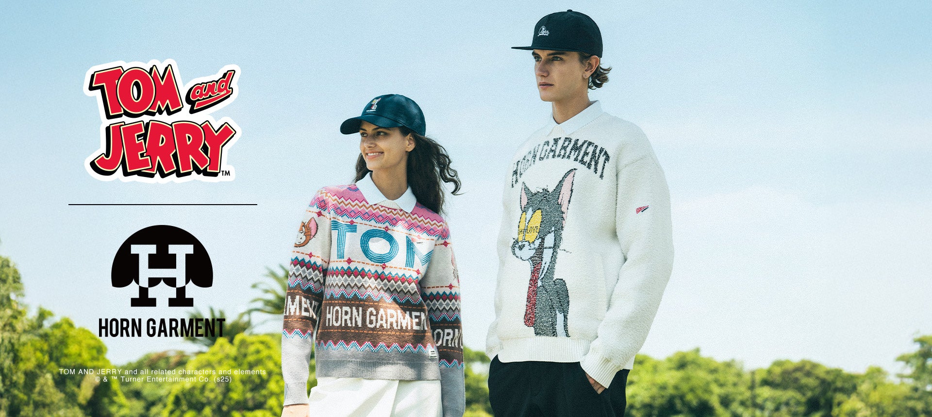 HORN GARMENT『Tom and Jerry』とのコラボレーションアイテムを発売