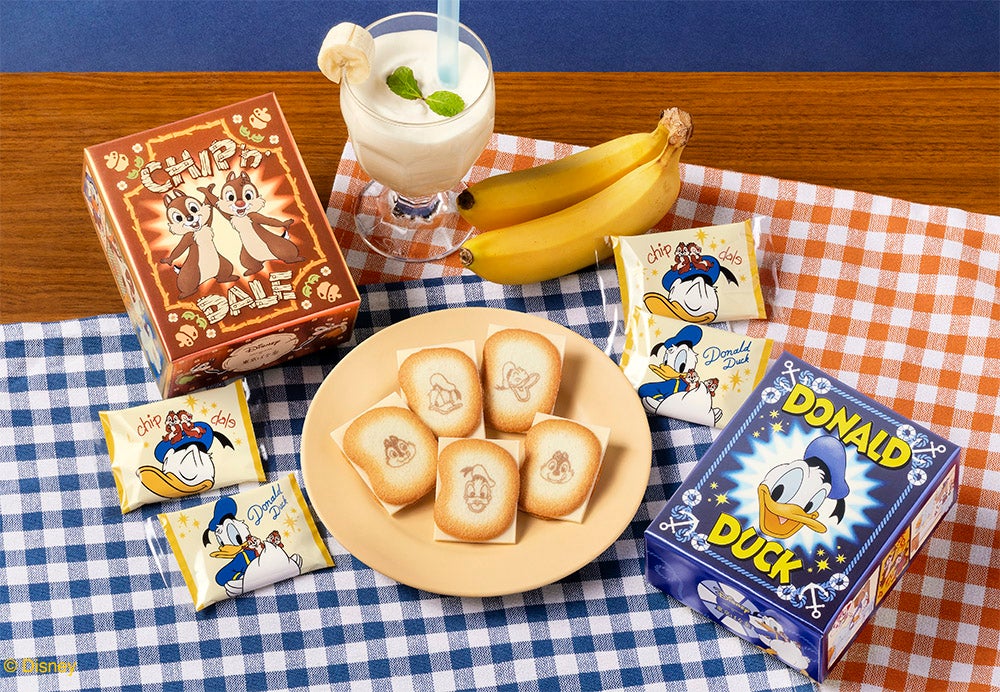 東京ばな奈】永遠のライバル「ドナルドダック」と「チップ＆デール」の