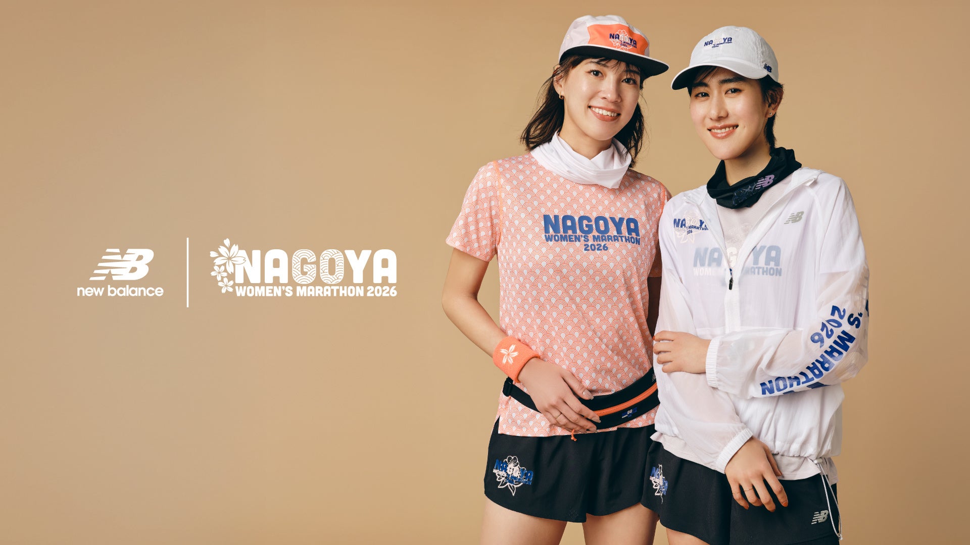 ニューバランスジャパン 山下美夢有プロとフットウェアに加えアパレル