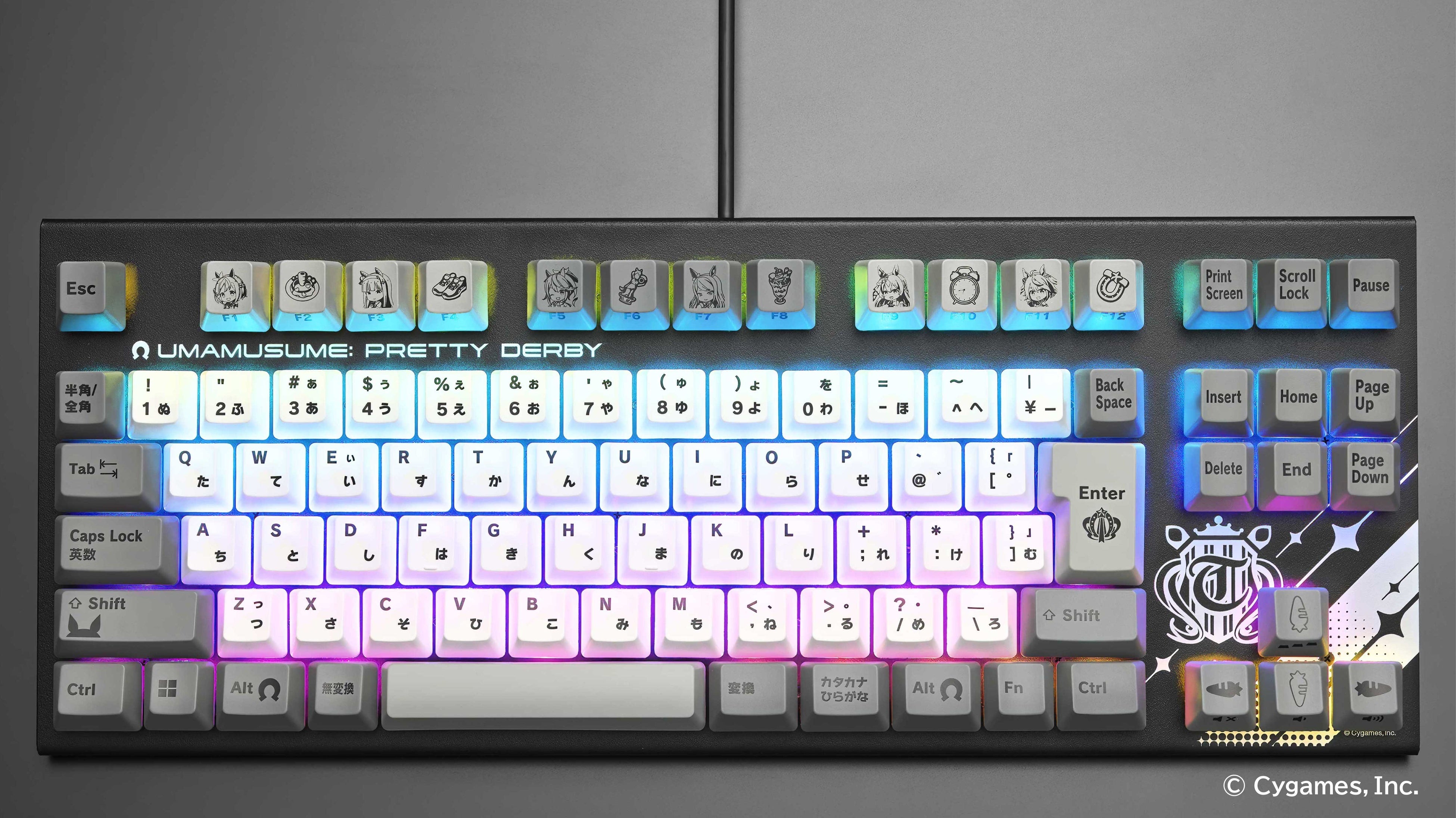 東プレのゲーミングキーボード『REALFORCE GX1 Keyboard』に『ウマ娘