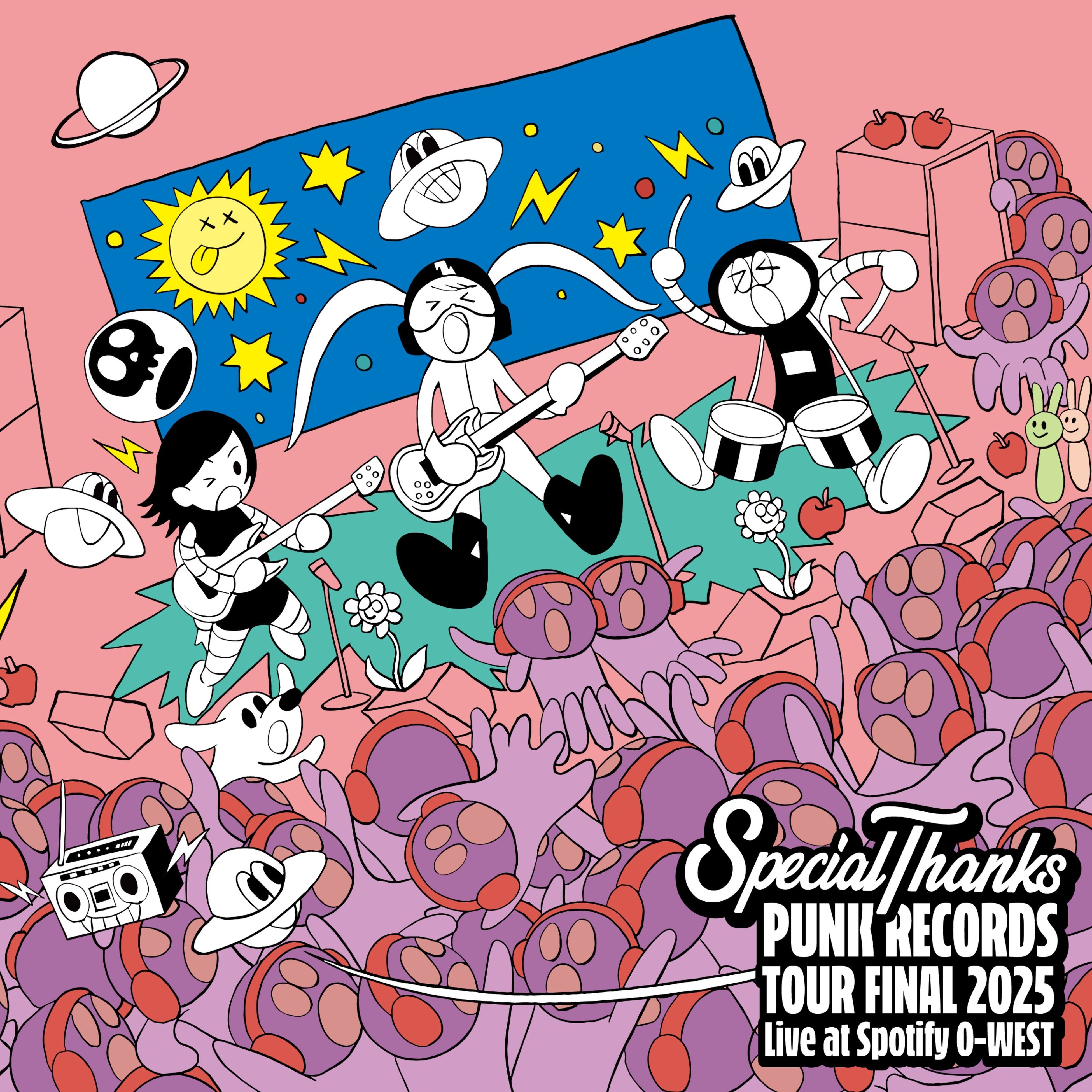SpecialThanksがライブアルバム『PUNK RECORDS TOUR FINAL 2025 - Live