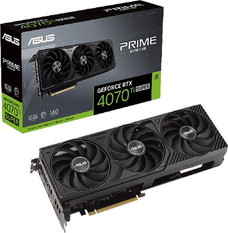 ASUSから、GeForce RTX 4070 Ti Super 高冷却トリプルファン搭載