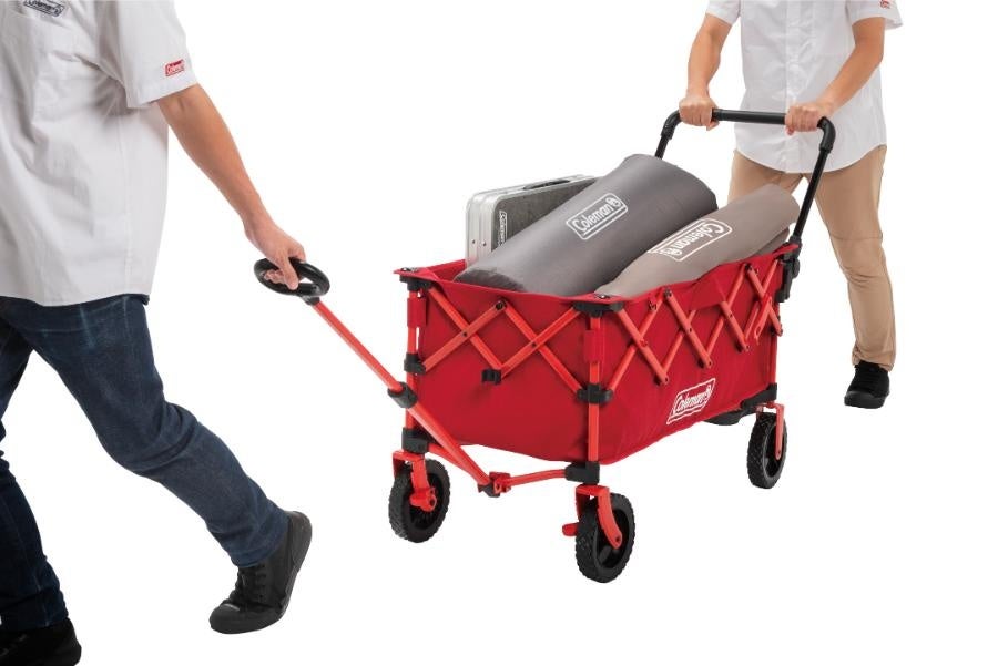 コールマン、ワゴンテーブルとプッシュハンドルを発売 | ニューウェル