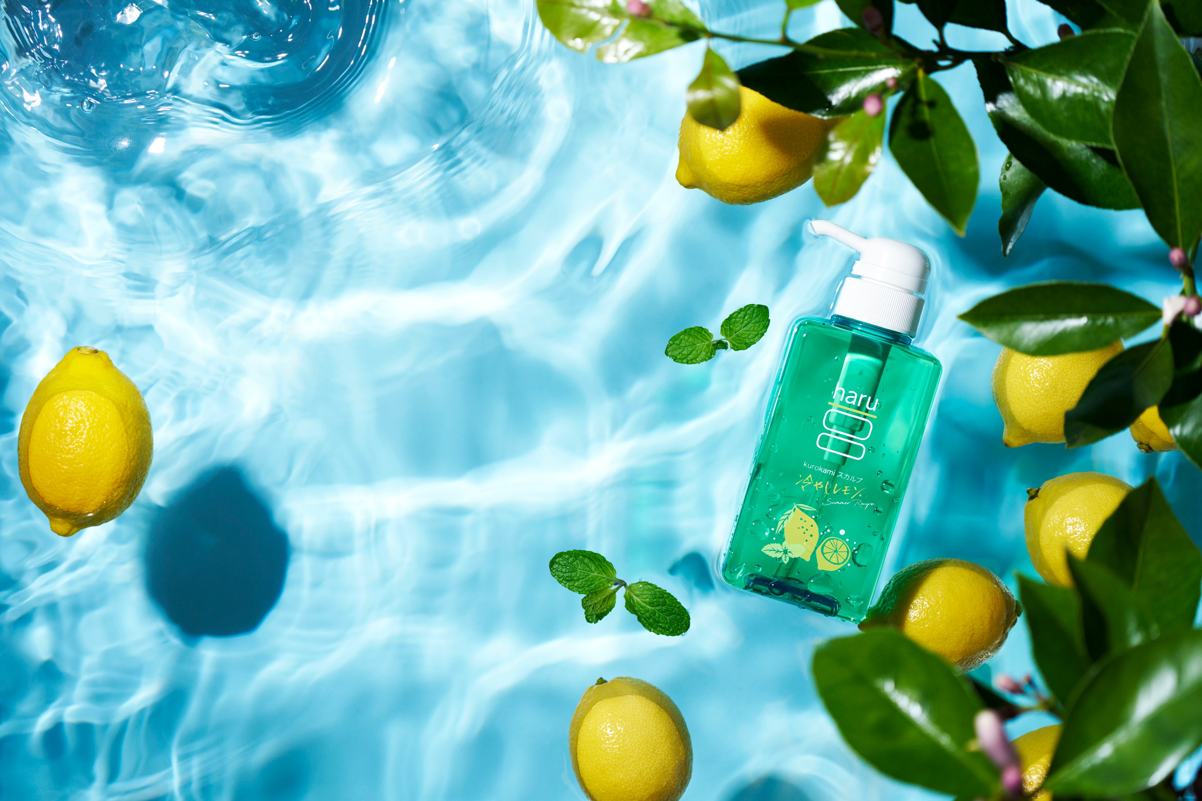 haruから夏限定シャンプー「kurokamiスカルプ サマーレシピ」登場