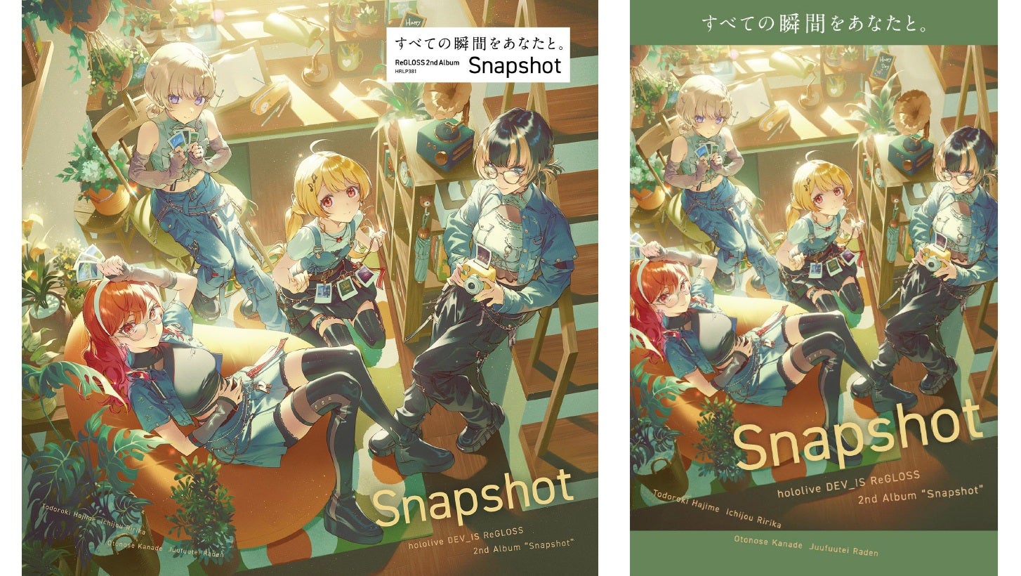 HMV35周年記念プロジェクト】VTuberガールズグループ「ReGLOSS」の2nd