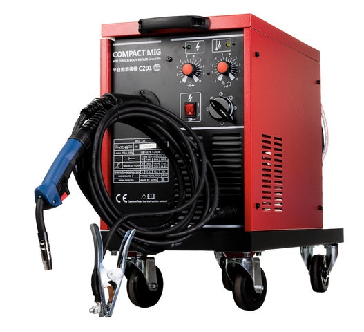 数量限定】定番人気モデルの半自動溶接機「コンパクトミグ C201」 展示