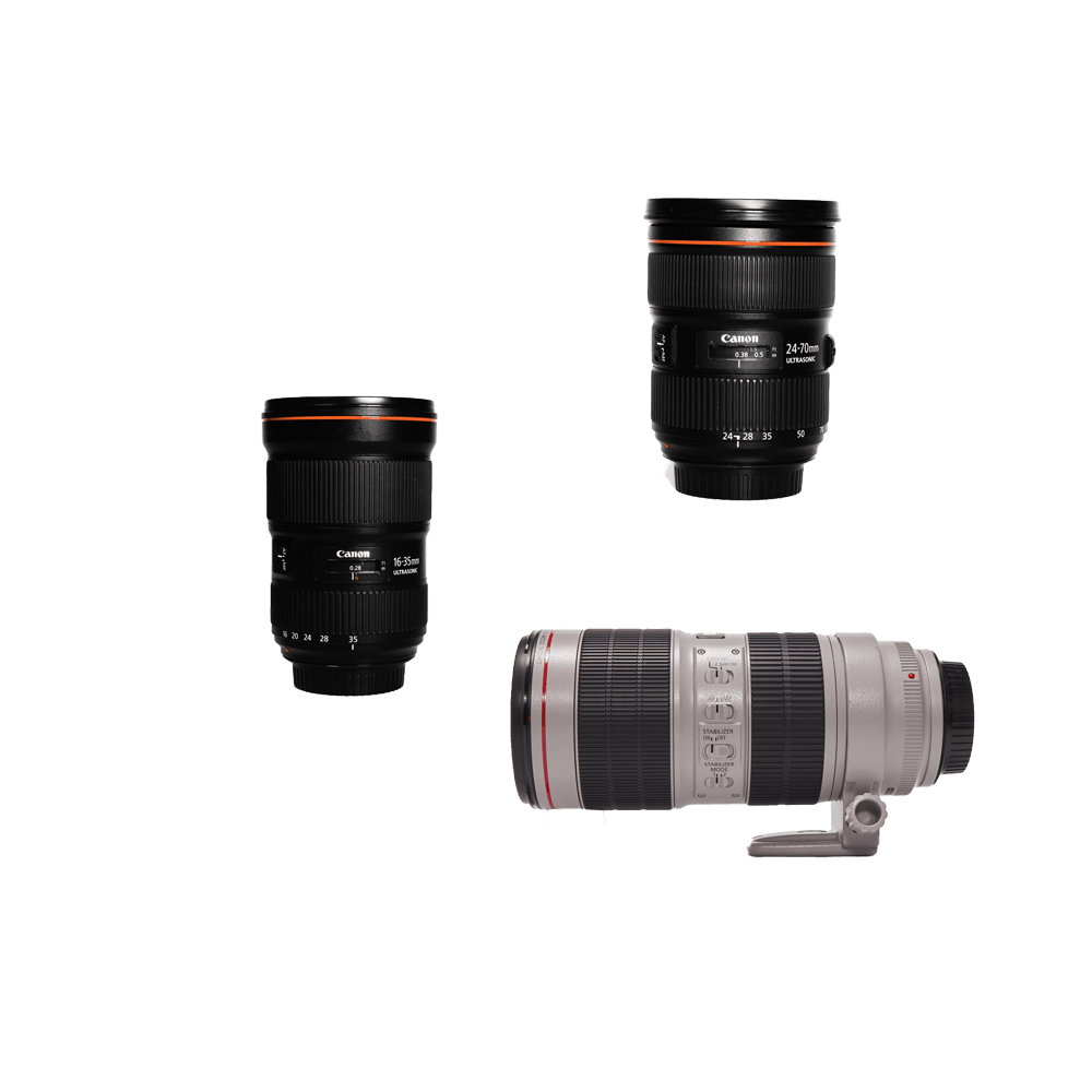 レンタル - 【本気セット】Canon F2.8通しズームレンズコンプリート