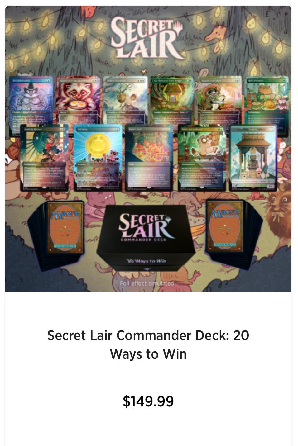 20 Ways to Win - Thoughts? : r/mtgfinance