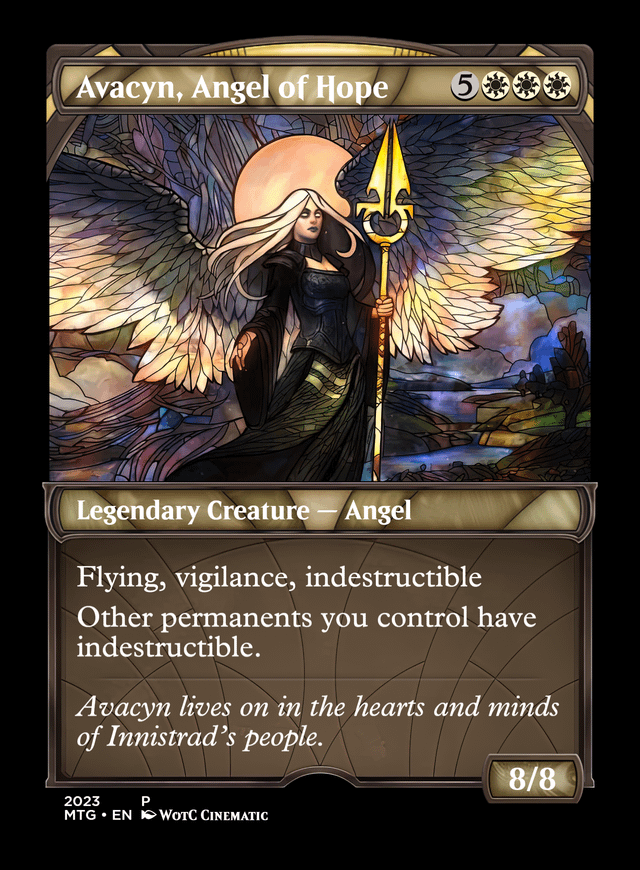 希望の天使、アヴァシン (ステンドグラス) : r/mpcproxies