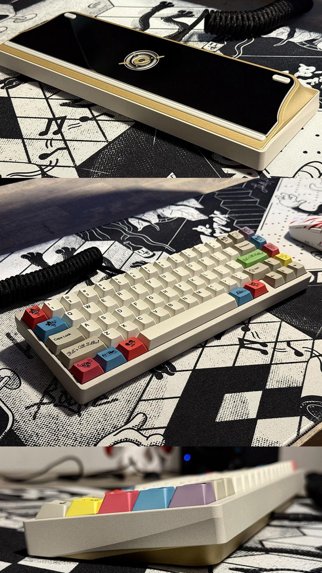 Neo65 CU w/ GMK CYL Rubrehose Keycaps : r/MechanicalKeyboards