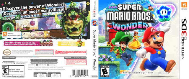 ニンテンドー3DS版 スーパーマリオブラザーズ ワンダー : r/Mario