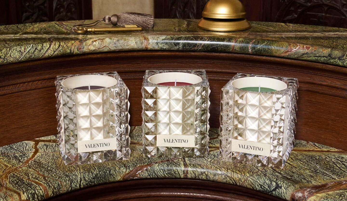 ヴァレンティノ ビューティ】キャンドル コレクション「ヴァレンティノ