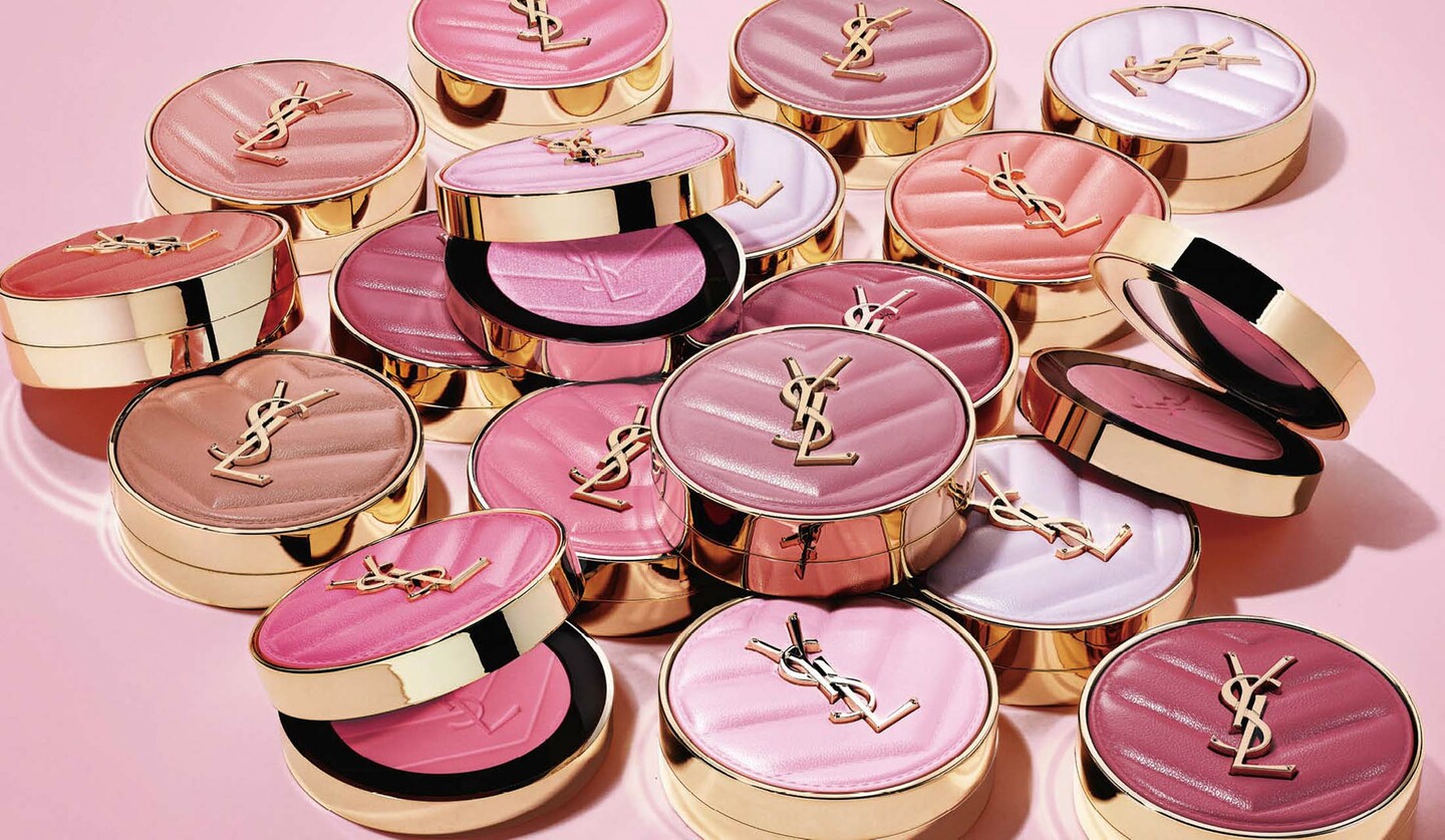 YSL BEAUTY】多幸感チークのパウダー版「YSL メイクミーブラッシュ