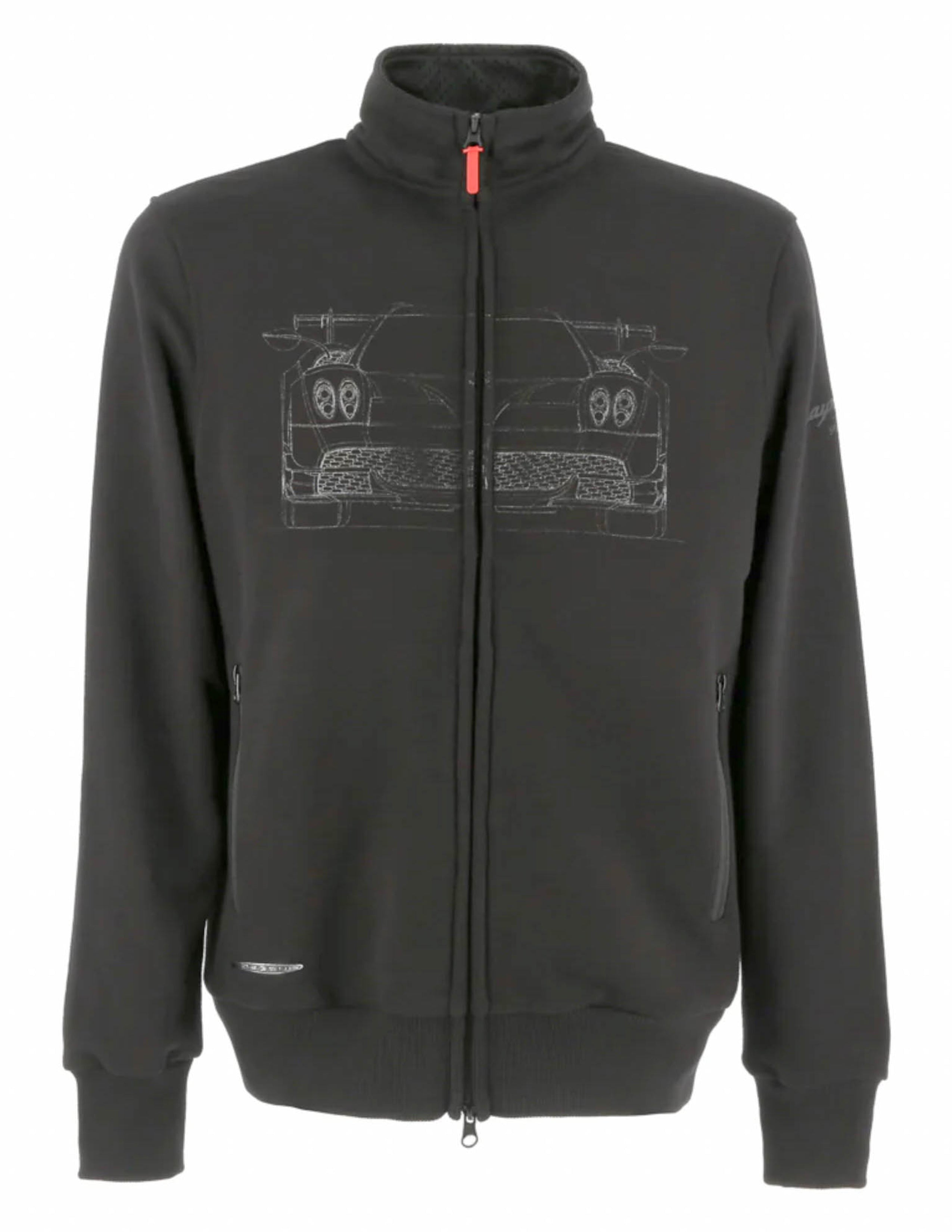 Pagani Automobili Huayra Roadster BC Men's Full-Zip Sweatshirt