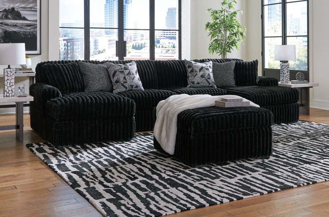Midnight-Madness - Sectional Set | Price Busters Furniture