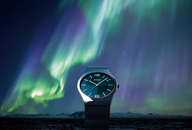 神秘的な光のカーテン「オーロラ」をイメージした腕時計が、今年も登場