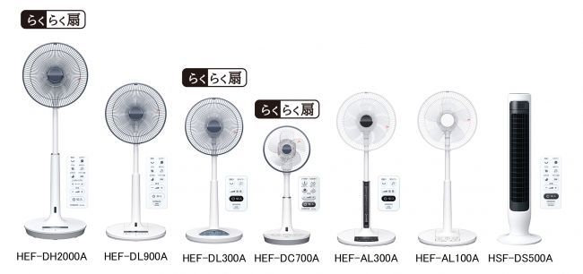 DCモーター搭載モデルを含む扇風機7機種を発売 | 日立グローバル