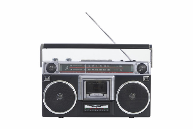 ラジカセ 80年代 日立 LX－5 ・ ラジオOK、テープNG ジャンク