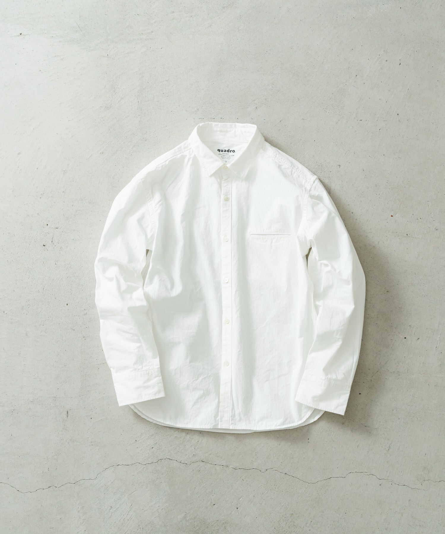 レギュラーシャツ | quadro (クオドロ) 公式サイト | オンラインストア