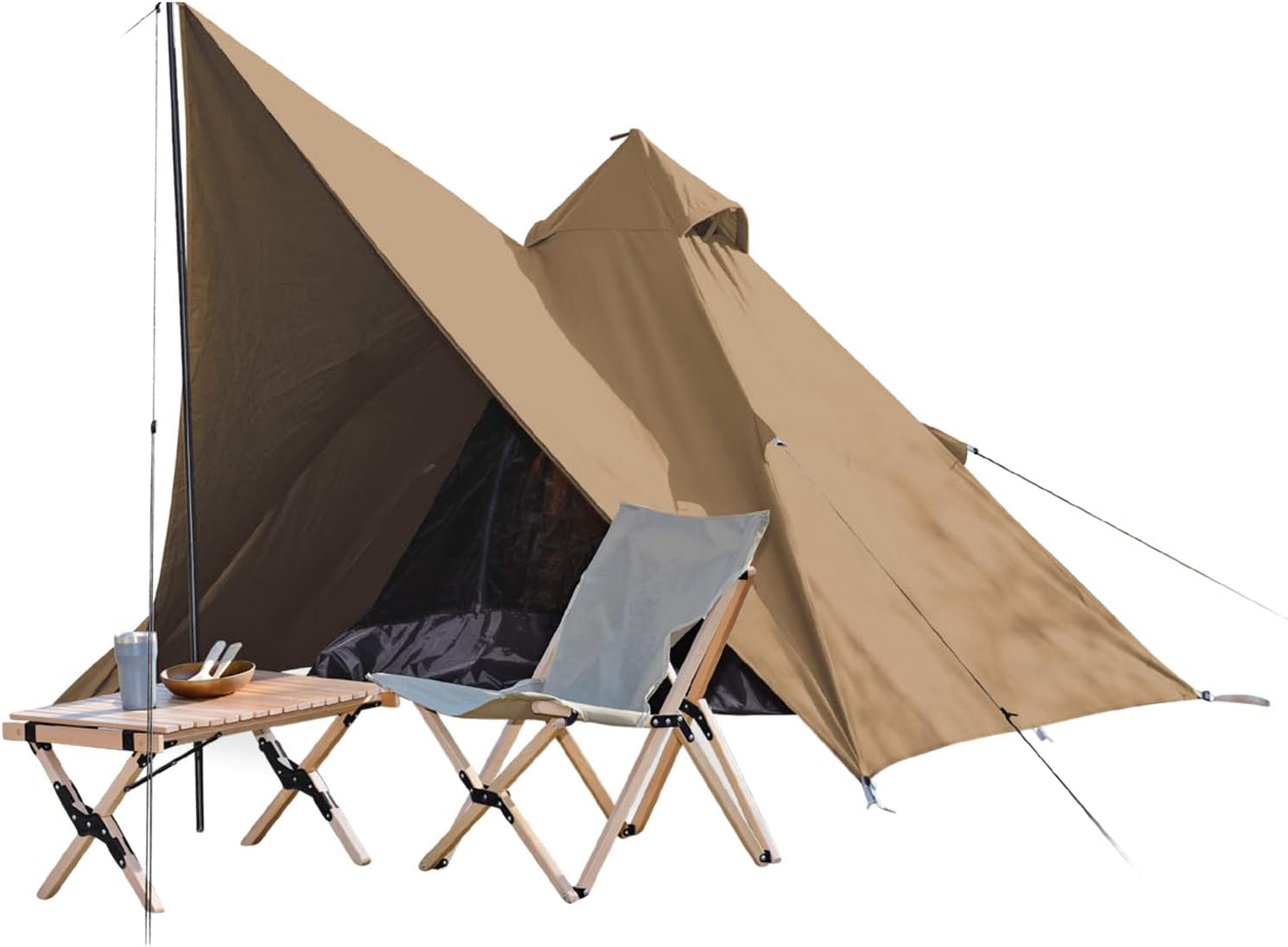 楽天市場】山善 TOP-240-TBE キャンパーズコレクション TC ワンポール