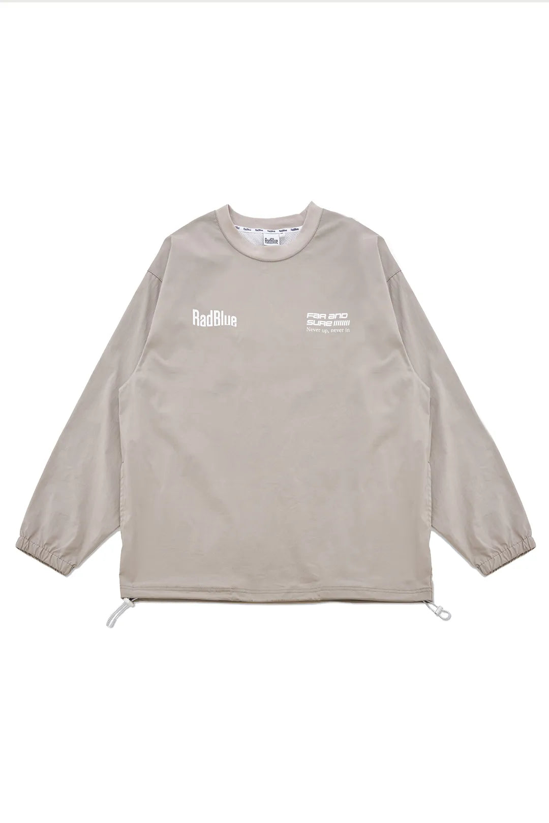 RadBlue【RB-】テックコットンナイロンプルオーバー