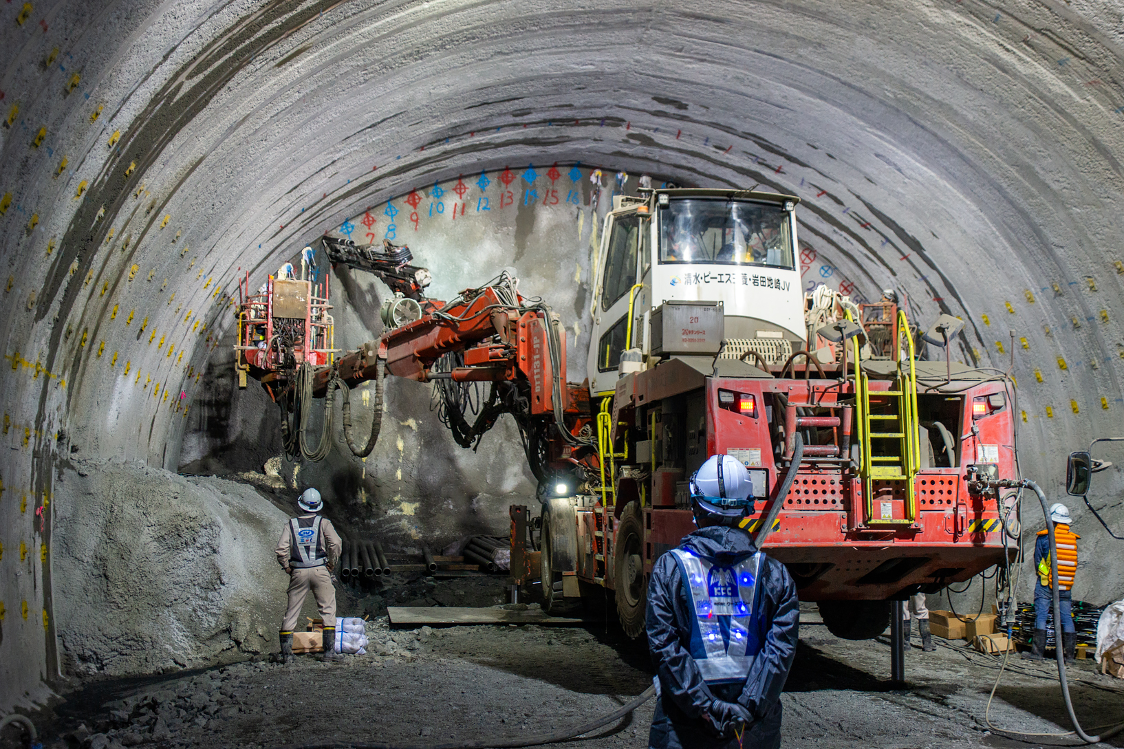 新東名（新秦野IC─新御殿場IC） 建設現場見学会（河内川橋・山北
