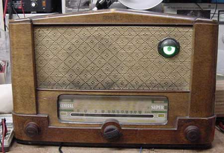 真空管ラジオ修理体験記 ゼネラル 5S－4 受信機の修理