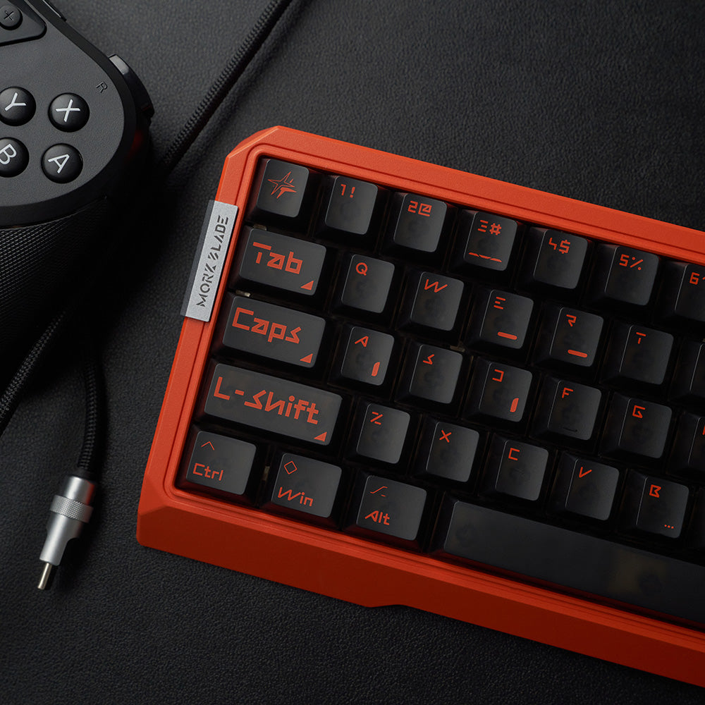 MorkBlade MK60 Orangeラピッドトリガーキーボード