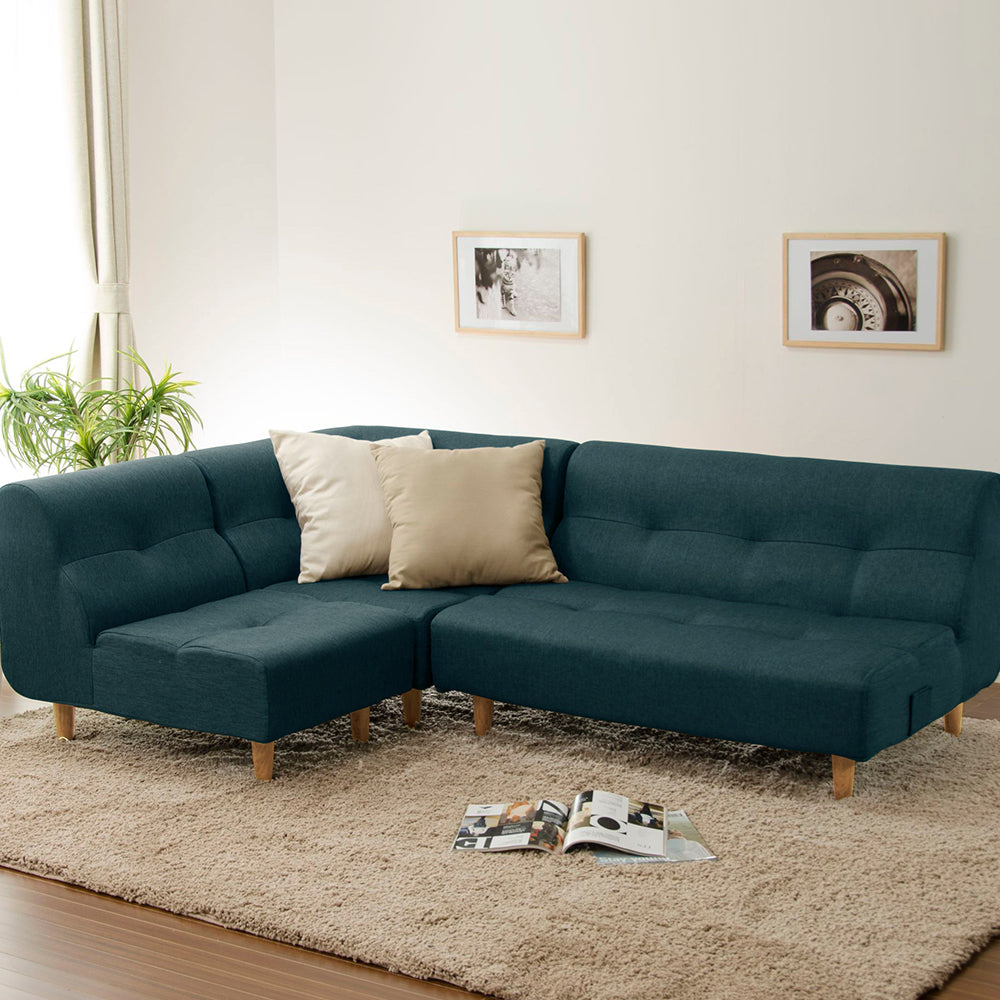 ダイニングソファ 3点セット/ヴィンテージテイストのダイニング 安心の