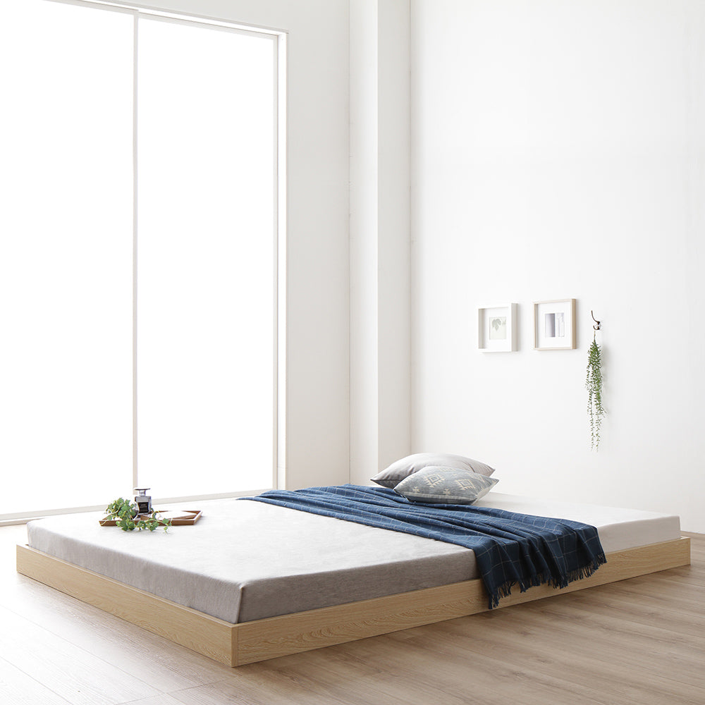 ヘッドレス すのこフロアベッド /開放感を生み出す低床ベッド – RASIK