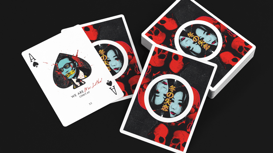 Mac Lethal X Orbit Paying Cards by Orbit AF – Rare Playing Cards
