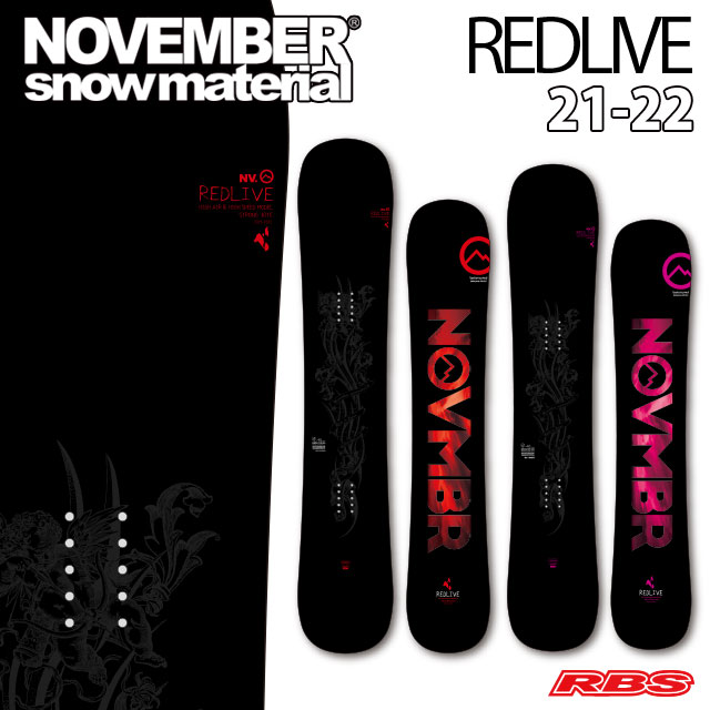 NOVEMBER 21-22 REDLIVE スノーボード 日本正規品RBS