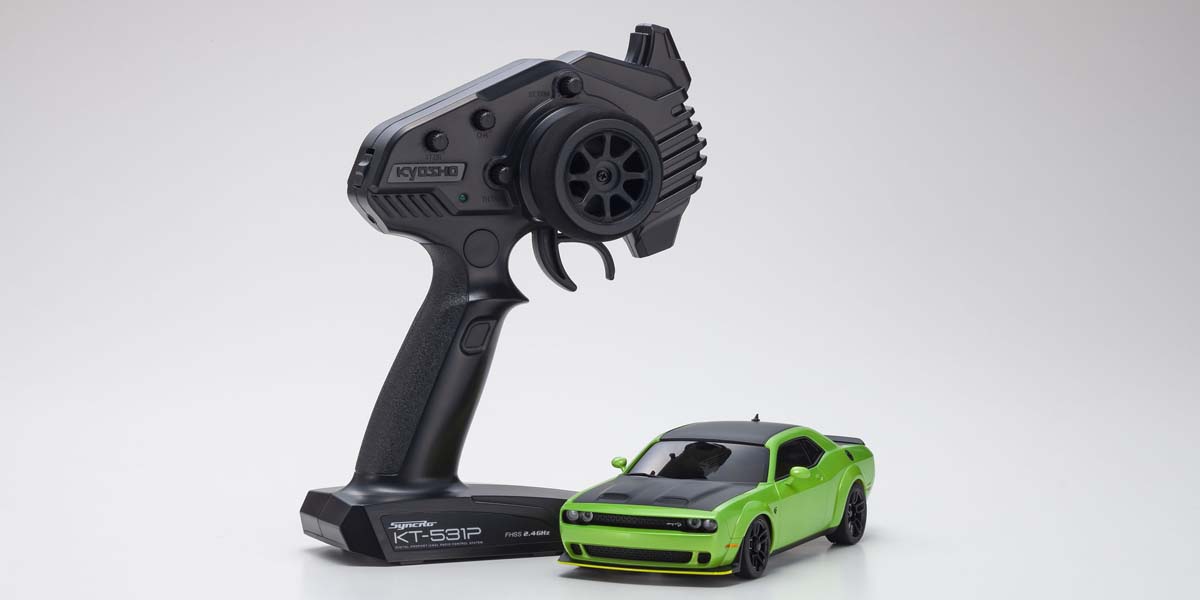 ミニッツAWD ダッジ チャレンジャー SRT ヘルキャット レッドアイ