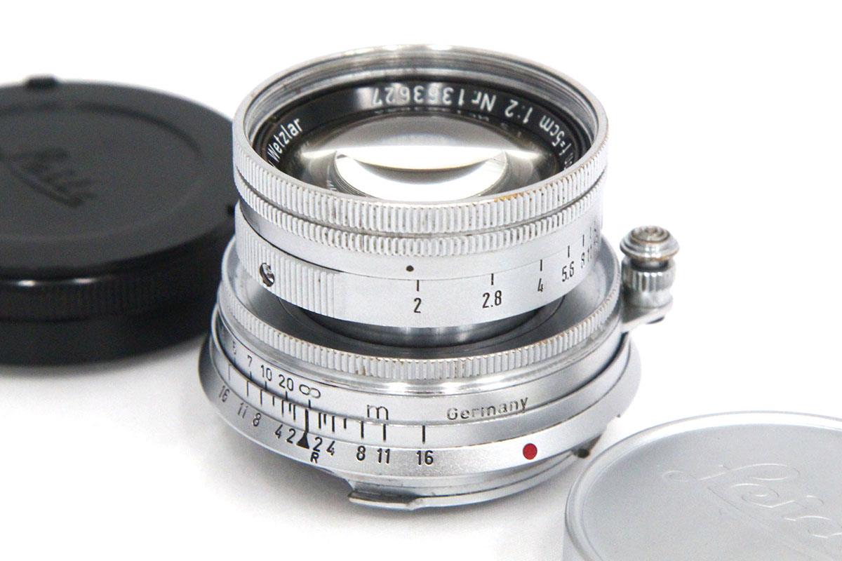 Summicron 5cm F2 沈胴式 シルバー ライカMマウント用 γA5230-2M3B-ψ
