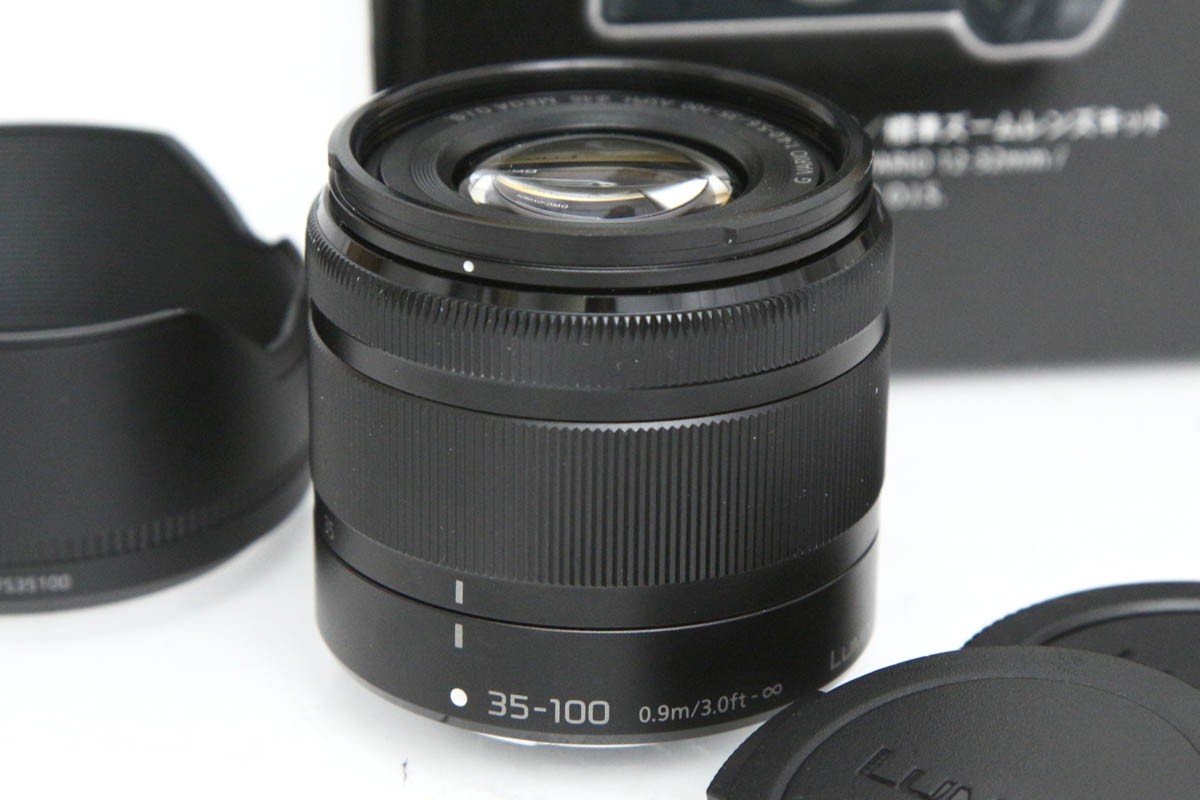LUMIX G VARIO 35-100mm/F4.0-5.6 ASPH./MEGA O.I.S H-FS35100-K