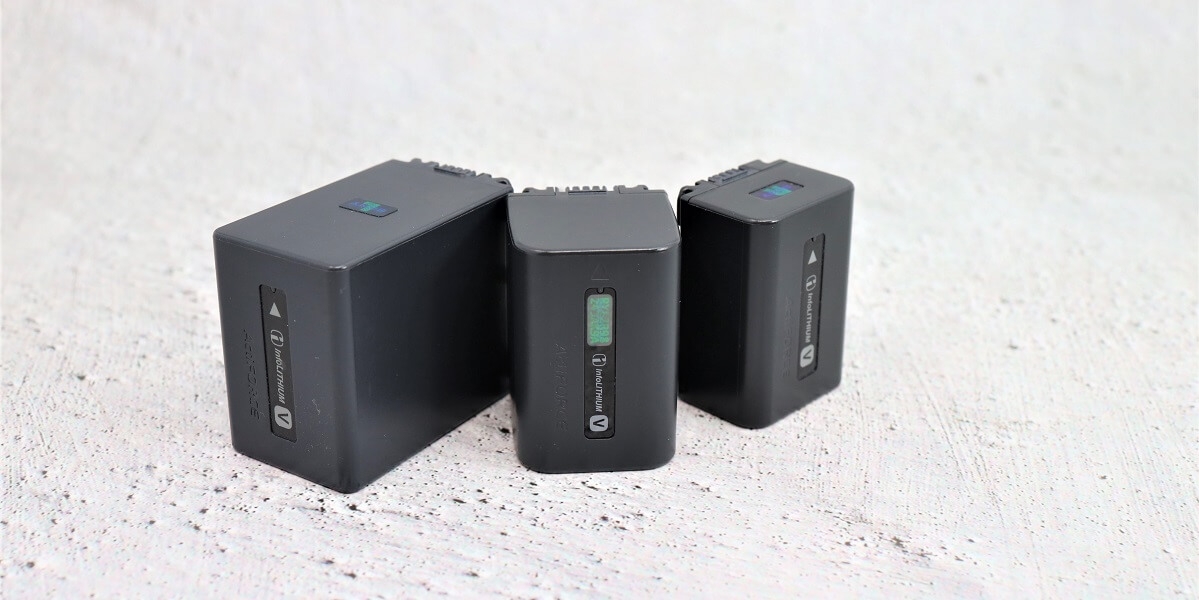 初心者必見】SONY ハンディービデオカメラのバッテリーの持ち時間を