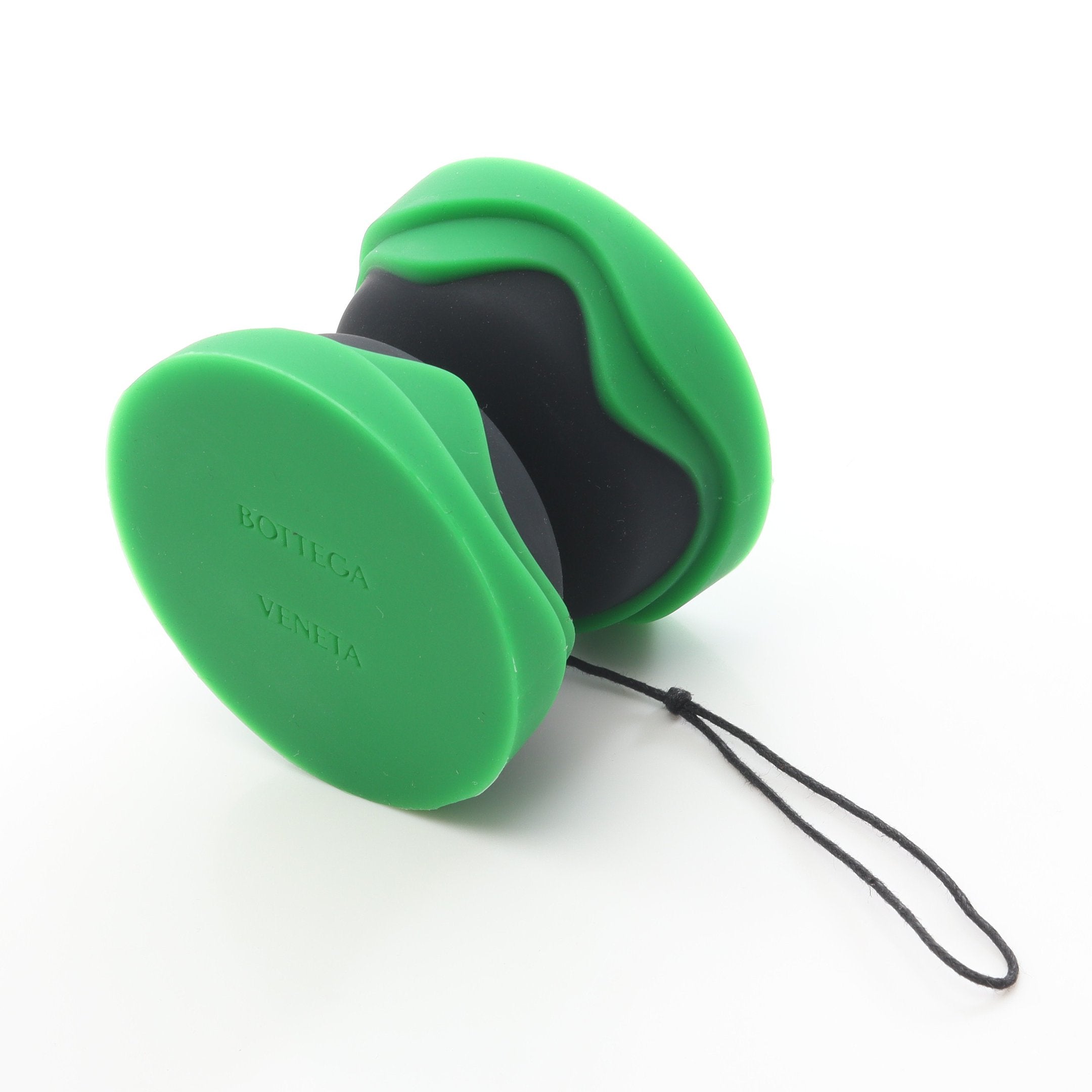 ヨーヨー 小物 インテリア ラバー グリーン ブラック ボッテガヴェネタ