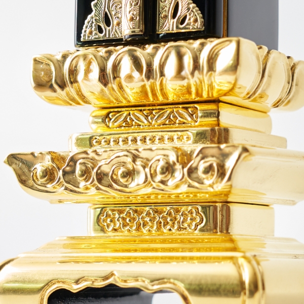 塗位牌 雲二重回出｜おしゃれな仏壇・位牌・仏具の通販サイト「recole