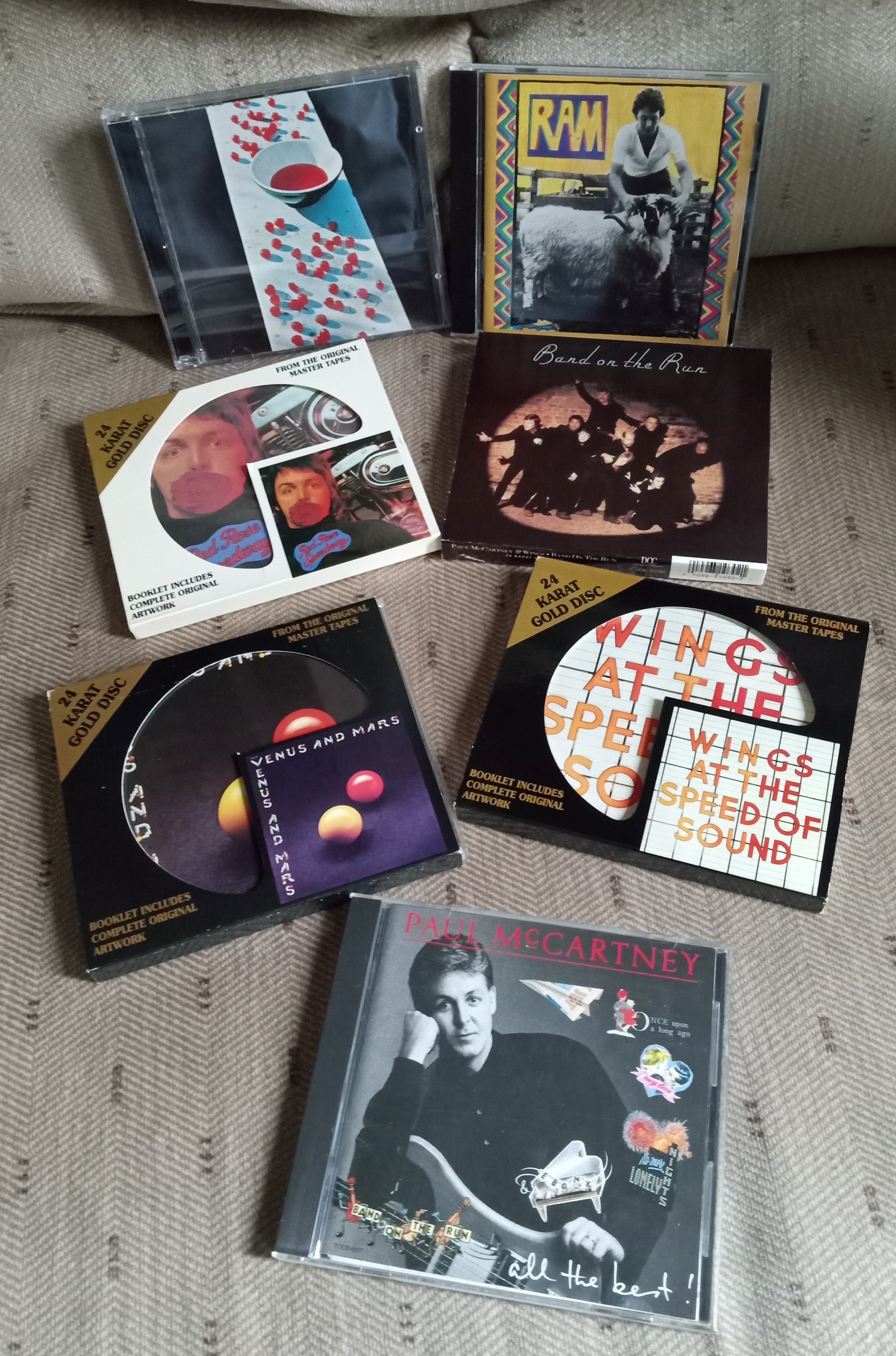 And the Gold Goes To … Paul McCartney Gold CDs (DCC and Japanese