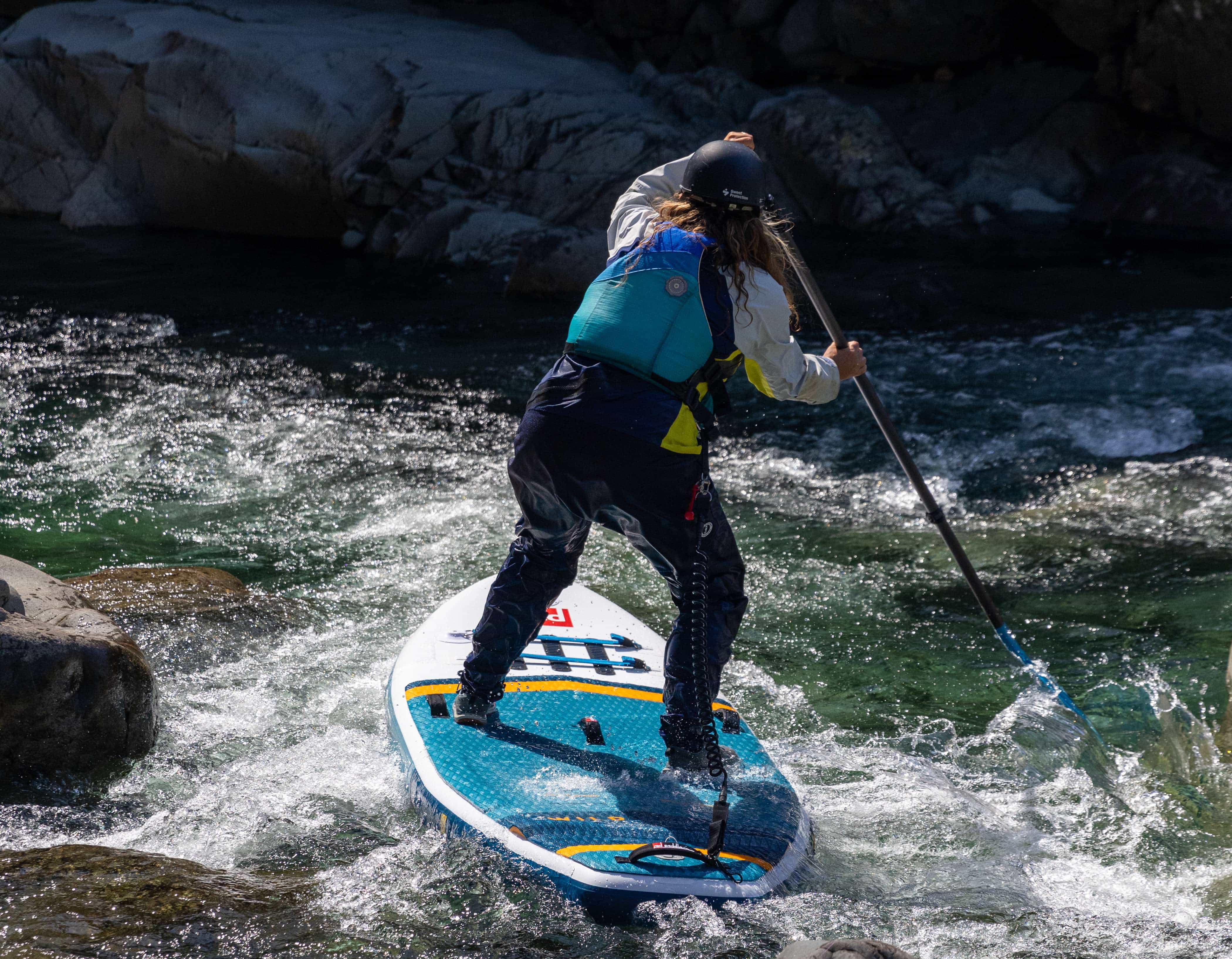 Cruiser Tough Fibreglass SUP Paddle | Red Paddle SUP Paddle – Red